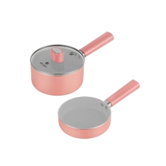 Bộ nồi chảo chống dính Ceramic Elmich Baby EL 1169AP/EL 1168BE/EL 1168SK