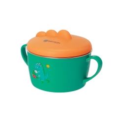 Bát ăn cho trẻ em hình khủng long, inox 316, Elmich 0008KL