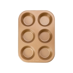 Khuôn bánh cupcake 6 lỗ Elmich EL0283