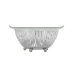 Rổ inox cao cấp có chân đỡ ráo nước Elmich 23cm & 29cm