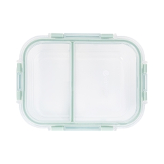 Hộp cơm thủy tinh 2 ngăn Elmich EL1445 dung tích 980ml