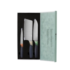 Combo bộ dao và kệ dụng cụ Elmich