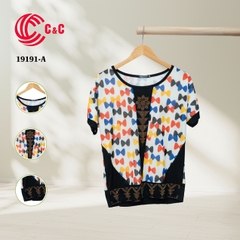 19191 - Glass Bead Decorative Print with 10 Colors and 10 Patterns