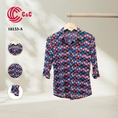 18133 - Varied Color Mesh Fabric with Assorted Patterns