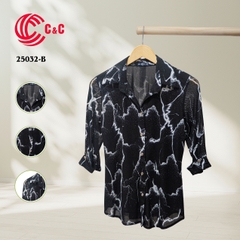 25032 - Stylish Mesh Fabric with 3 Color Options
