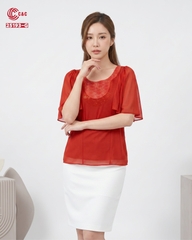 25193 - Dolman Sleeves Embroidered Lace in 7 Styles and Colors