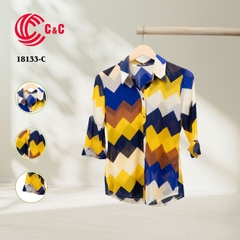 18133 - Varied Color Mesh Fabric with Assorted Patterns