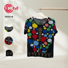 19191 - Glass Bead Decorative Print with 10 Colors and 10 Patterns
