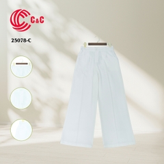25078 - Pleated Straight Pants