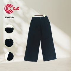25080 - Elegant Straight Leg Pants in Premium Polyester Fabric