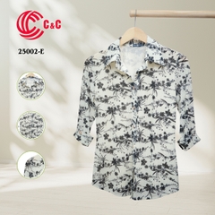 25002 - Stylized Floral Branches Pattern Mesh Fabric with 5 Color Options