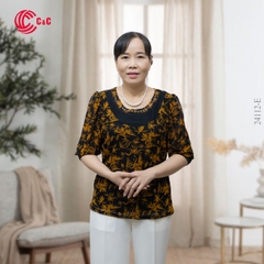 24112 - Pattern Round Neck Lace Combination with Decorative Stones