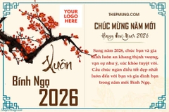 In Thiệp Chúc Mừng Năm Mới