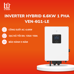 Inverter Hybrid Chisage 6.6kW 1 Pha VEN-6.6G1-LE