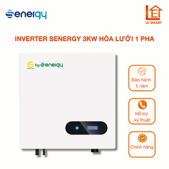 Biến tần Senergy 3kw 1 pha hòa lưới, bám tải