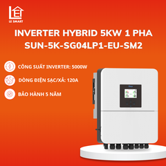 Inverter Hybrid Deye 5kw 1 Pha SUN-5K-SG04LP1-EU-SM2