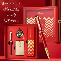 Bút ký cao cấp khắc tên Montagut chính hãng MT0250 màu đỏ