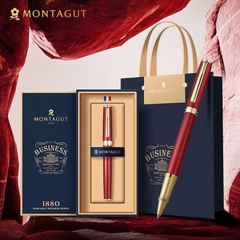 Bút ký Montagut 06 màu đỏ cao cấp khắc tên