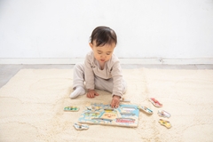 Bảng ghép phương tiện giao thông bằng gỗ