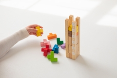 Cho thuê Bộ xếp hình tháp khối gỗ - Packer Stacker