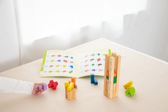 Bộ xếp hình tháp khối gỗ - Packer Stacker