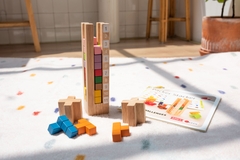 Cho thuê Bộ xếp hình tháp khối gỗ - Packer Stacker