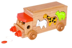 Xe chở động vật bằng gỗ