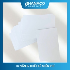 Thẻ Trắng Khách Hàng Gửi In