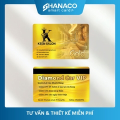 Thẻ VIP salon tóc – Thẻ khách hàng thân thiết cho salon