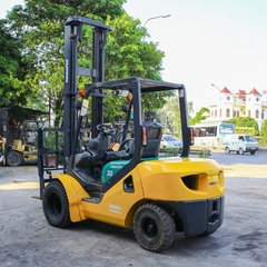 Xe nâng dầu Komatsu Nhật Bãi 3 Tấn FD30C-16 Gật gù lốp kép