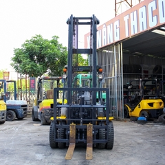 Xe nâng dầu Komatsu Nhật Bãi 3 Tấn FD30C-16 Gật gù lốp kép