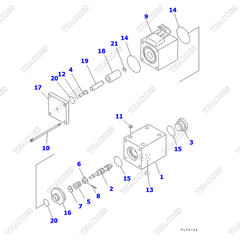 Van điện mở số DC71G3010002; 3EC-15-38311; DC71G3031000; DC71G3010000 (12V)