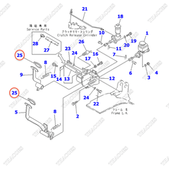 (AT, MT) Cao su pedal 3EB-36-31130