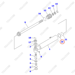 Phớt piston NP23121-05603; JP23121-05603 (K20)