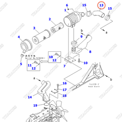 Ống nạp gió 3EB-02-34610