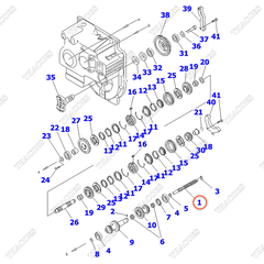 (MT) Trục truyền chuyển động 3EB-14-52280