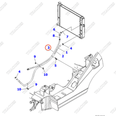 Ống làm mát dầu 3EB-04-68130