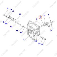 Phớt dầu 07012-50035