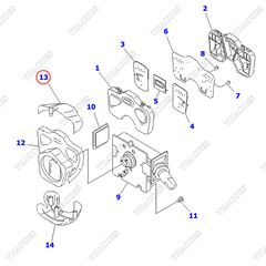 Vỏ ốp 3EB-55-53110; YZ769166-060