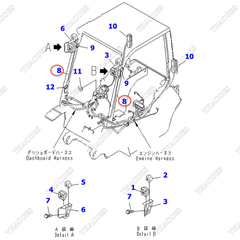 Dây điện đèn 3EB-55-48160