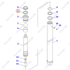 Phớt cổ 30B-63-11670 (K22) (3.7-6m) (3T3L)
