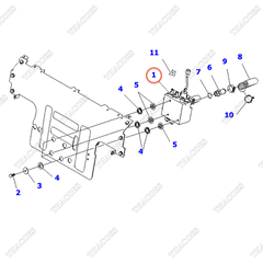 (3sv) Cụm van điều khiển 37B-1LA-5311; 37B-1LA-5310