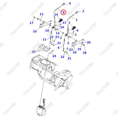 Cần nghiêng cột 37B-1HB-4021UA