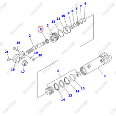 Phớt bụi 3UE-63-11230 (K18)