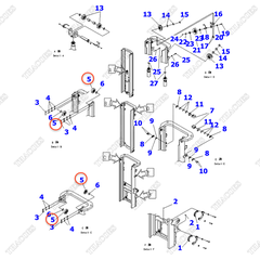 Vòng bi nâng hạ 37B-9AF-6120 (M) (3T3L)
