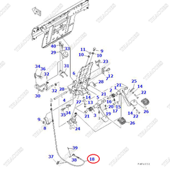 Cáp ngắt số 37B-1AA-5010; 3EB-36-51350; 3EB-36-51352; 3EB-36-51351; 3EB-36-61350 (AT)