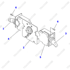 Cụm công tắc điều khiển 37B-1CS-6010
