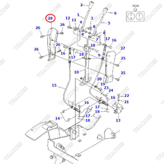 Ốp cột tay số 3EB-35-51183 (MT)