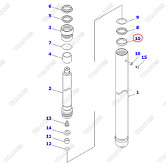 (3m-3,7m) Bạc dẫn hướng 30B-63-11190