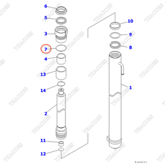 (4m-6m) Oring 30B-63-11280 (K24)